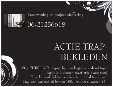 Actie in de maand maart/april